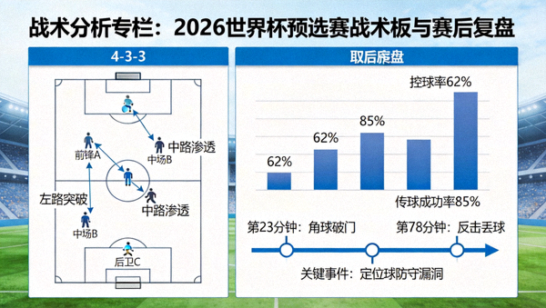 战术分析专栏：2026世界杯预选赛战术板与赛后复盘